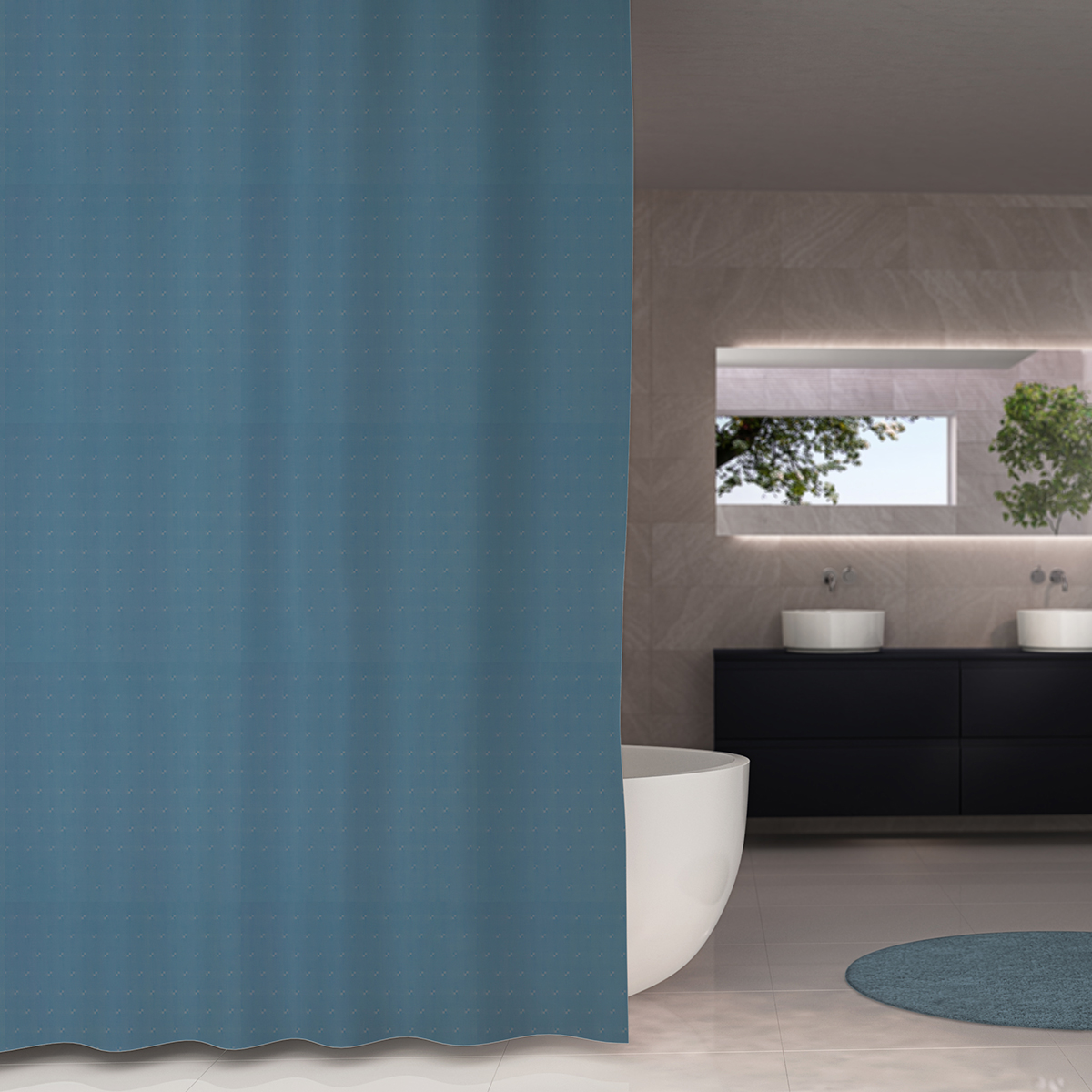 Duschdraperi Debel Dobby