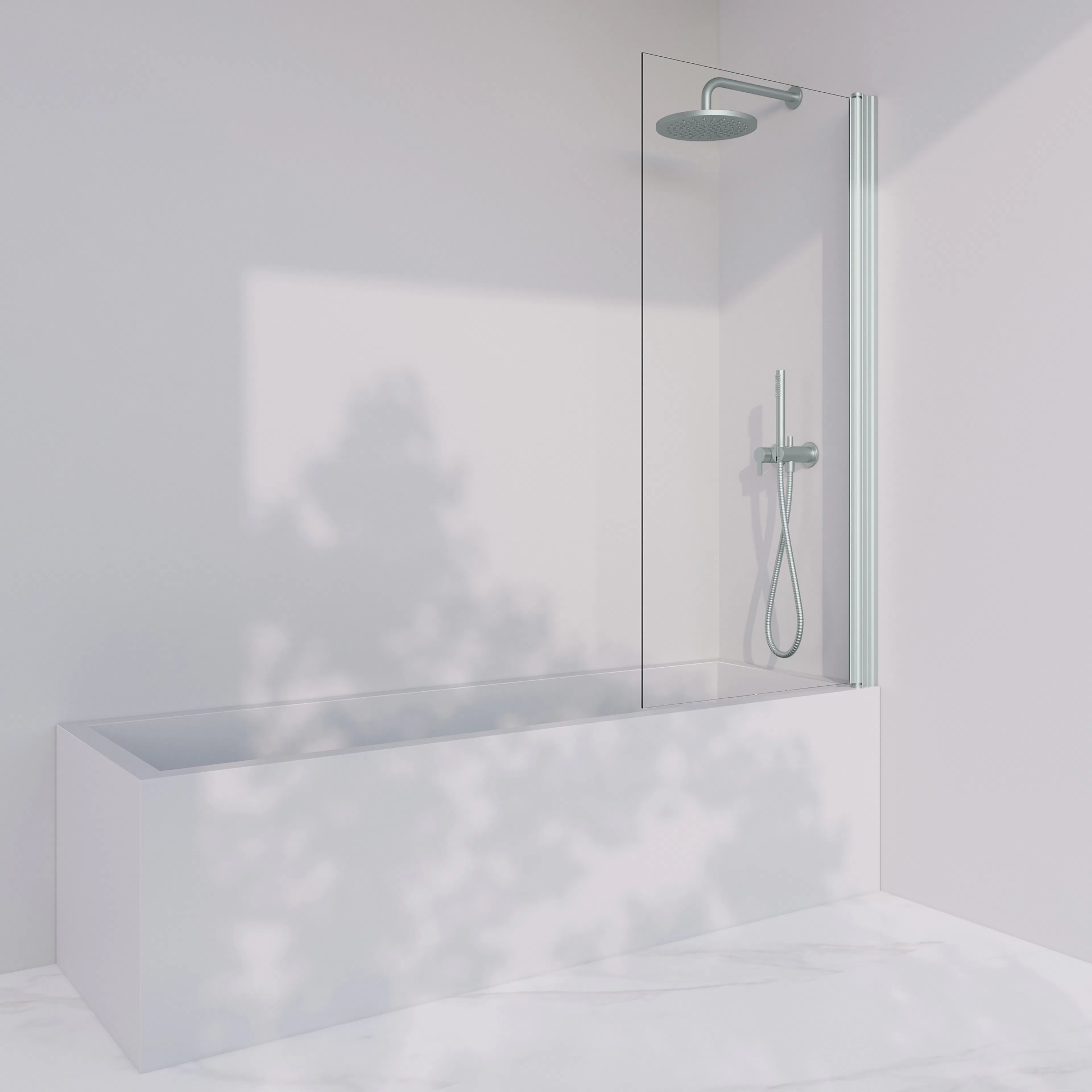 Invitrea Prime PK2/77x140/Blankpolerad/Klart glas Glastyp:Klarglas, Profil:Blankpolerad