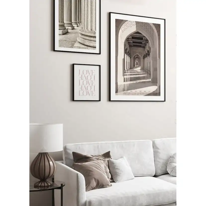 Poster Gallerix Courtyard Walkway