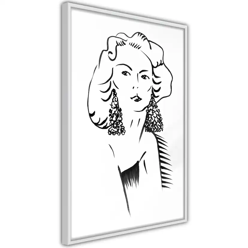 Poster Artgeist Affisch Romantic Blonde