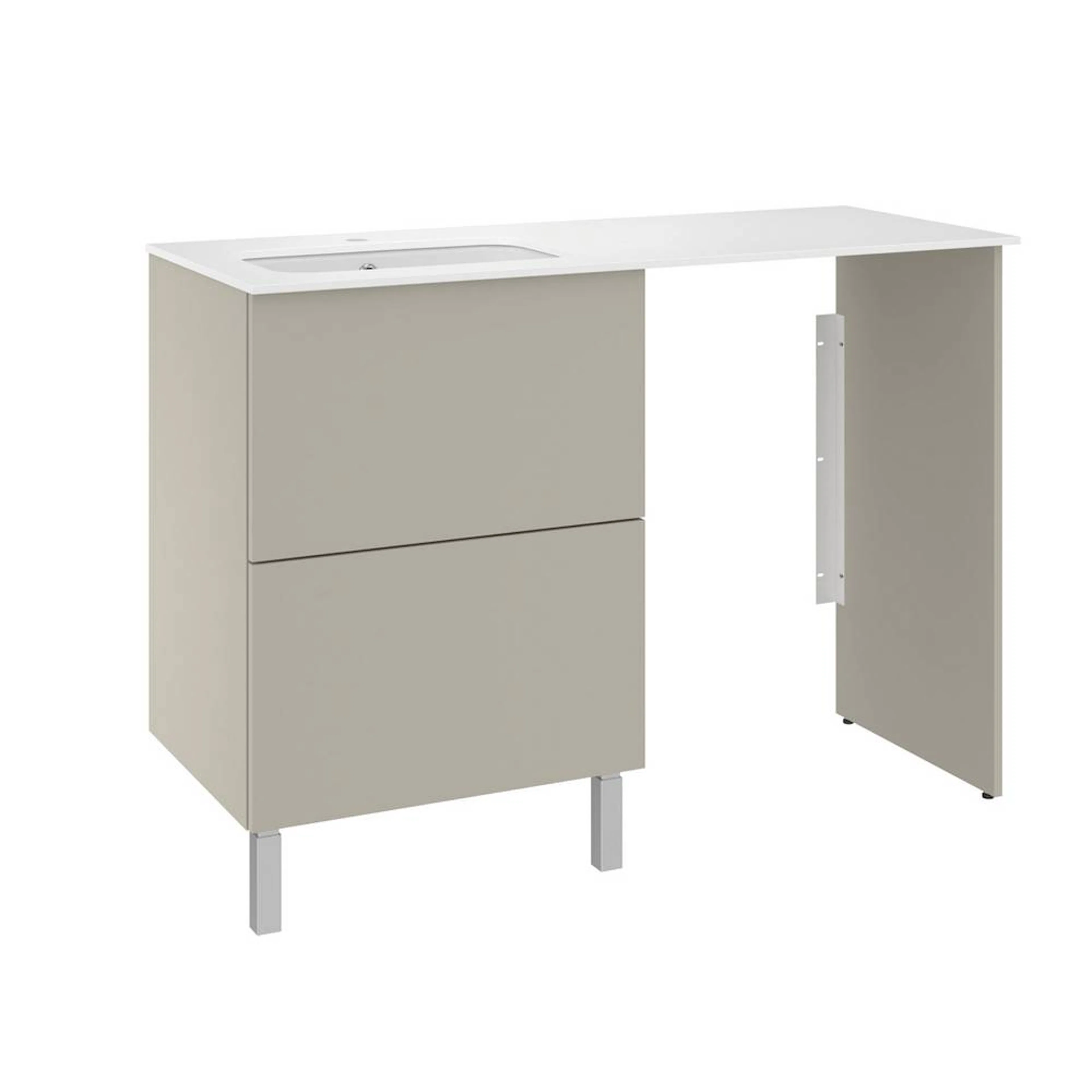 Tvättställsskåp Temal ILONA Set 4 för Tvättmaskin