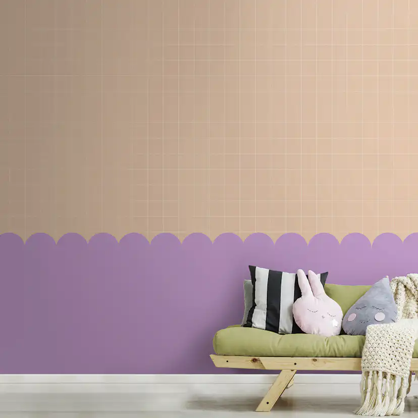 Tapet Superfresco Easy Square Rosa