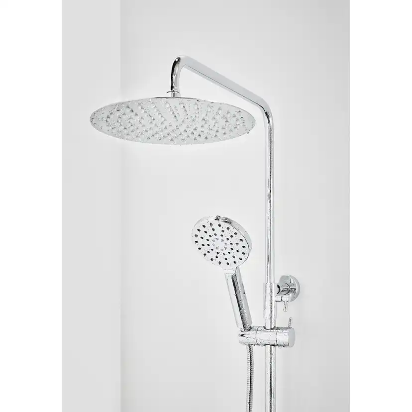 DUSCHSET GRACE Ø200MM KROM Krom, Duschhuvud: 200 mm