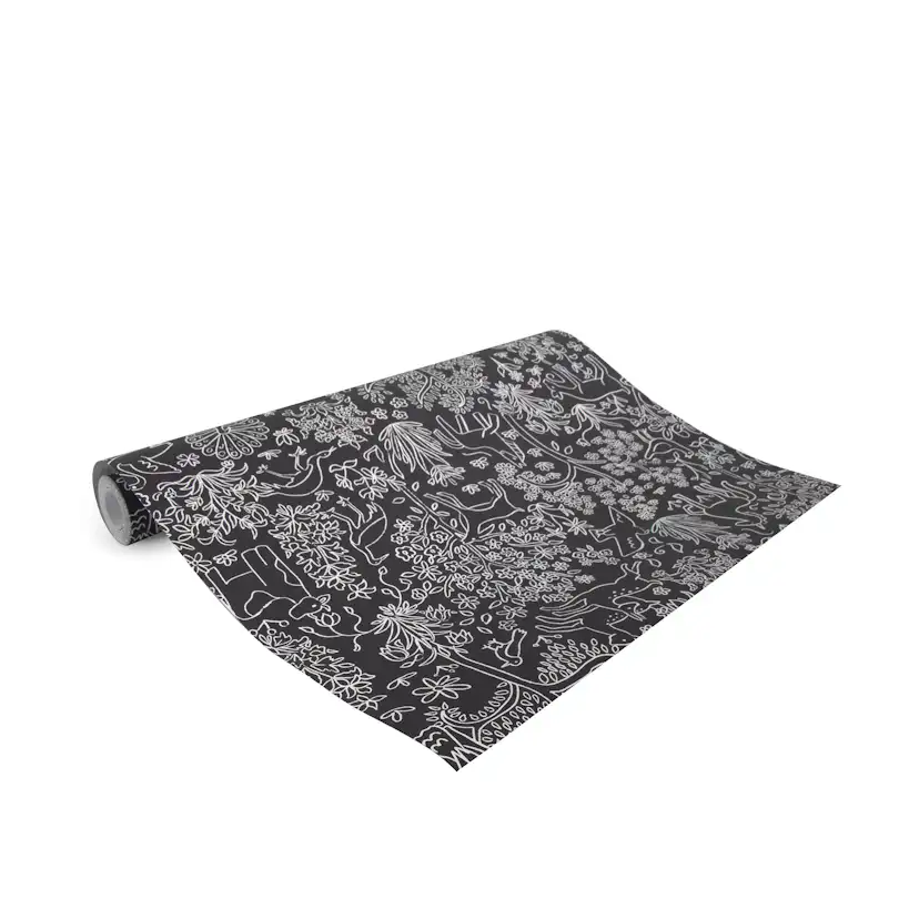 Tapet Superfresco Easy Puck Svart/Vit 10mx53cm