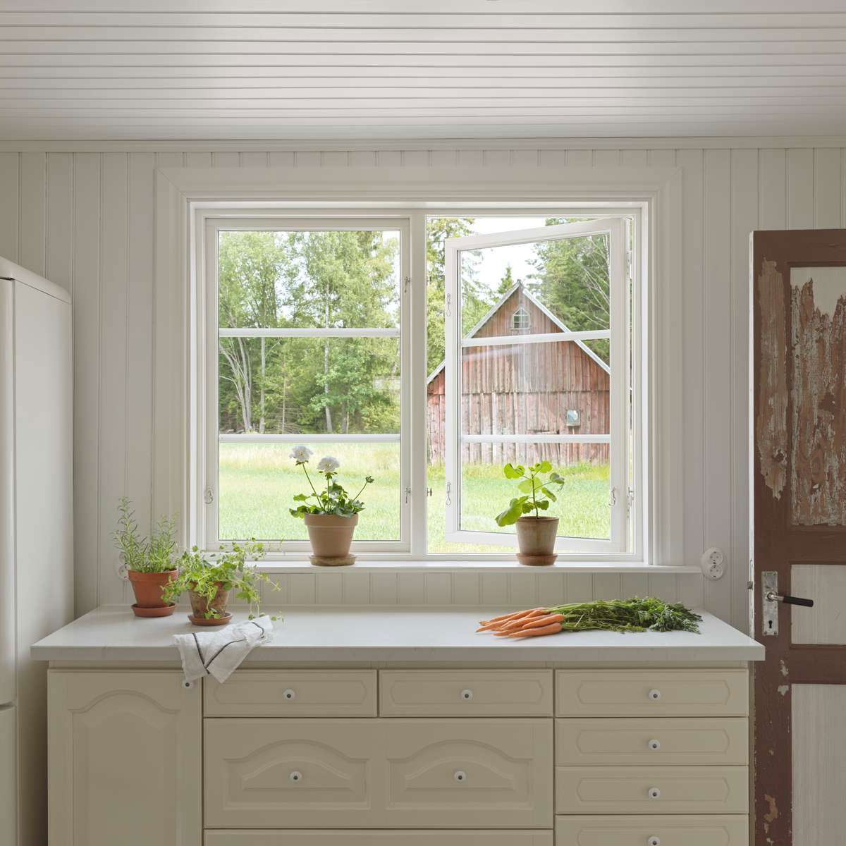 Sidohängt Fönster Elitfönster MF Duo 2-Glas Trä 2-Luft