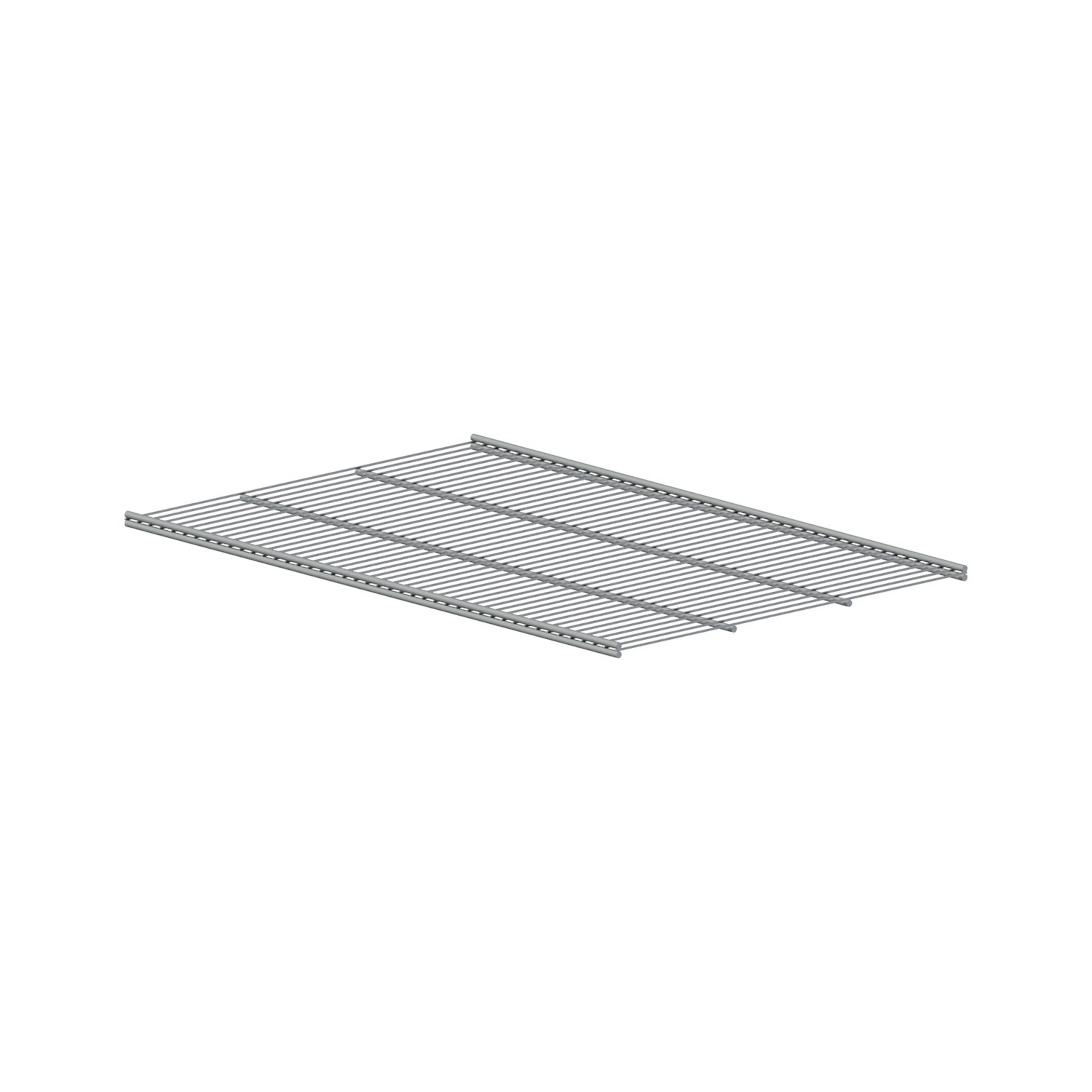 Trådhylla silver 916X405 Silver, 405 mm