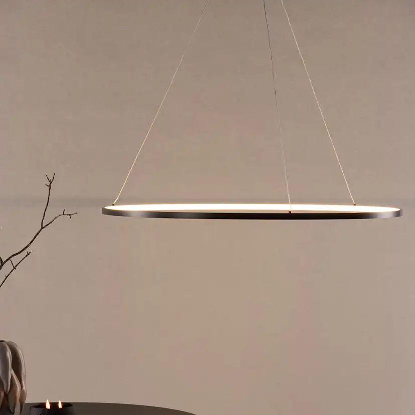 Taklampa Vind Rödäng x Josefin Lustig LED-Lampa Svart Aluminium