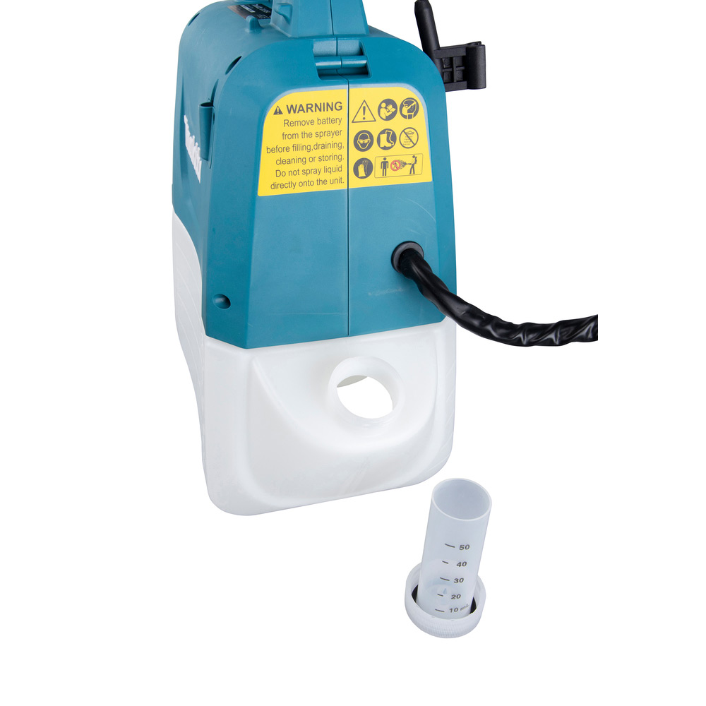 Tryckspruta Makita DUS054Z 18V 5 L utan Batteri och Laddare