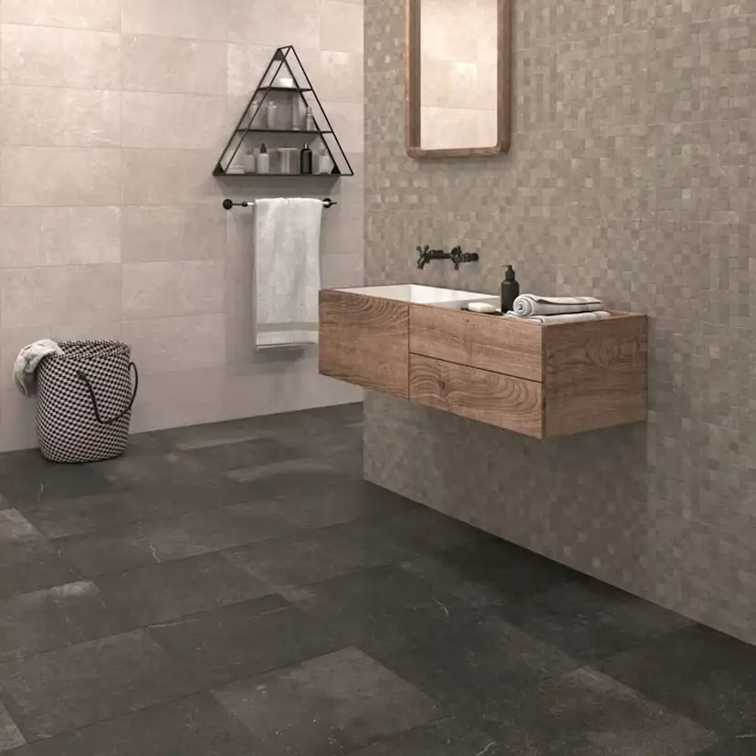 Klinker Konradssons Piazen Coal Svart 30x60 cm