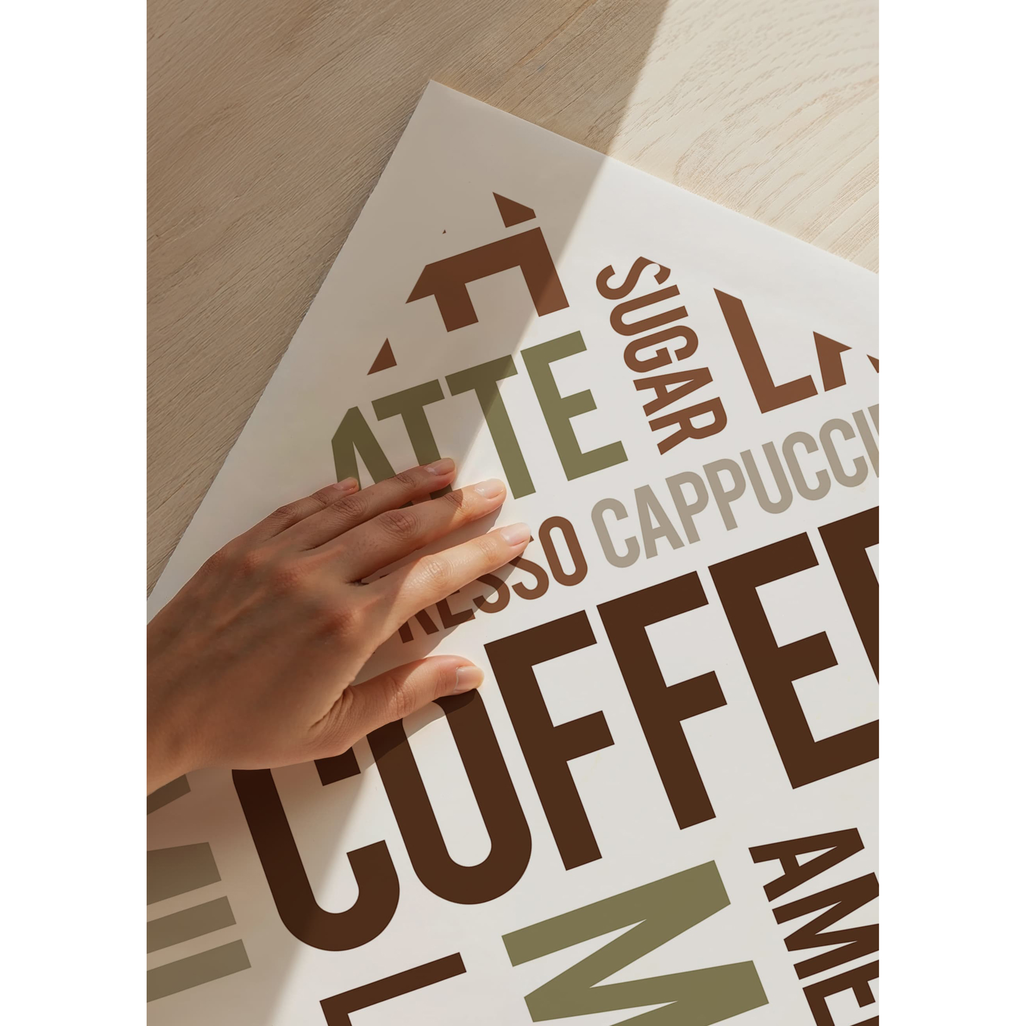 Poster Gallerix Coffee Typography