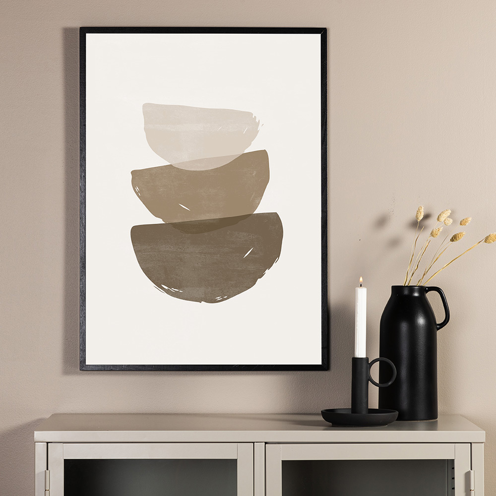 Posters Venture Home Brush Strokes Beige