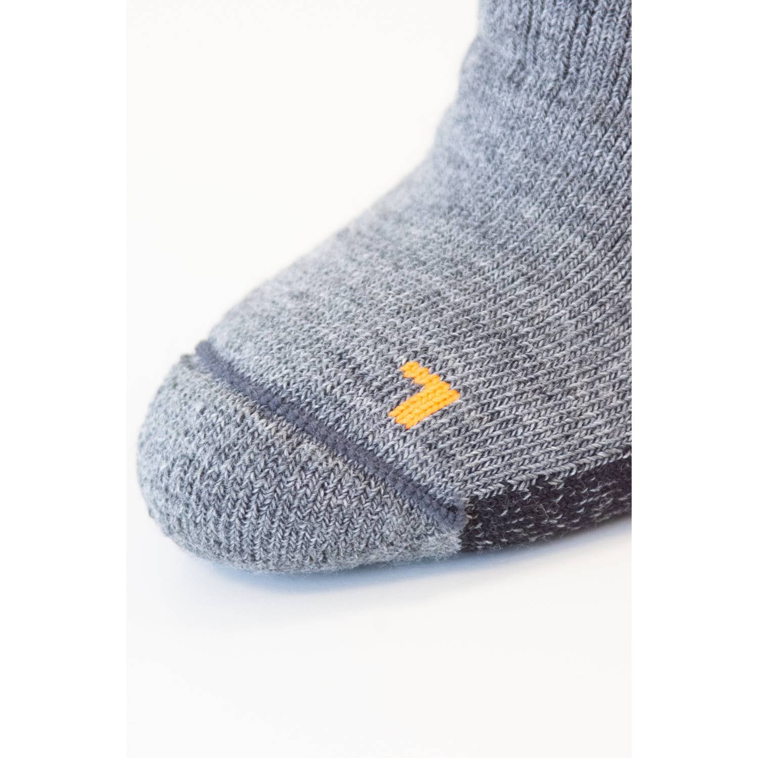 Socka Jobman Merino Tjock Mörkgrån/Svart