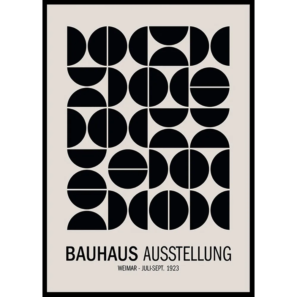 Poster Gallerix Bauhaus Ausstellung No1