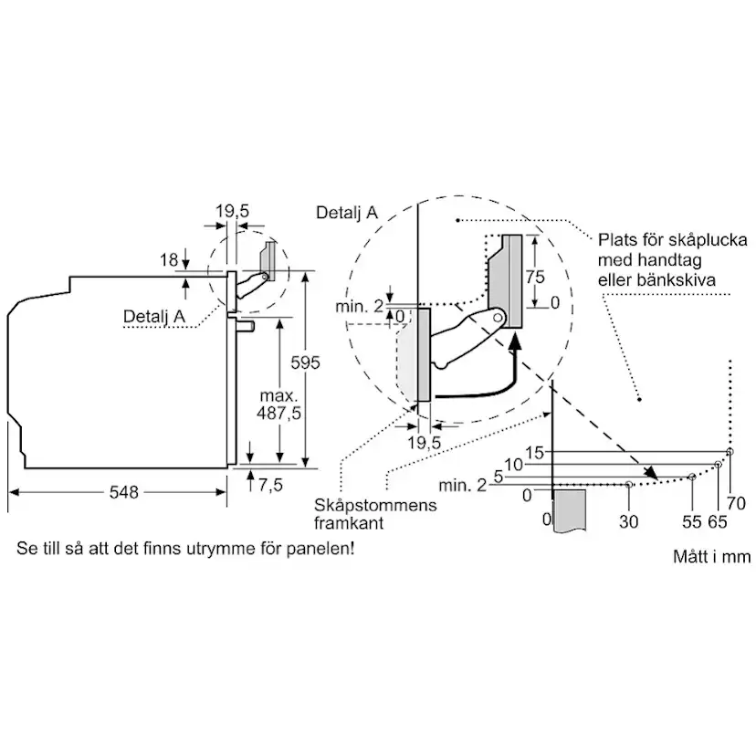 Inbyggnadsugn Siemens HR776G3B1-CD714GXB1 iQ700 Svart