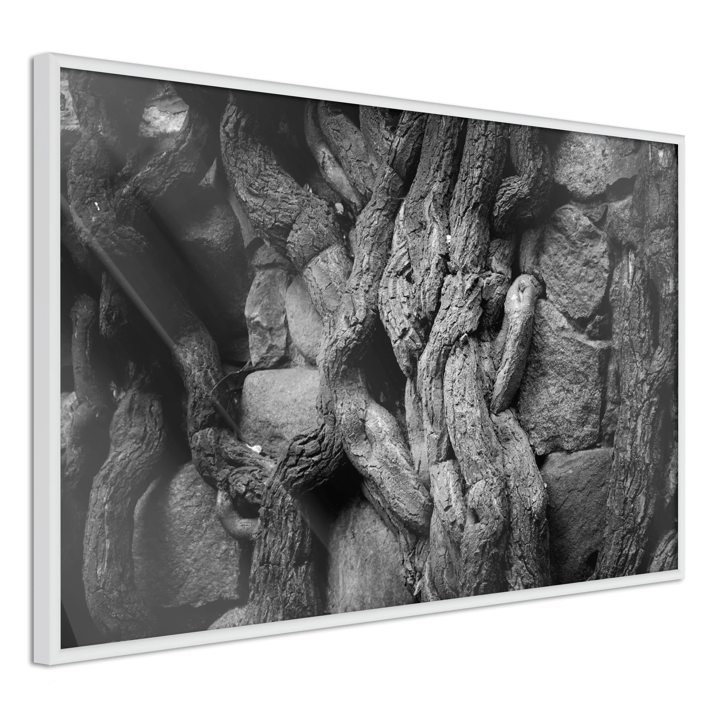 Poster Artgeist Affisch Overgrown Stones