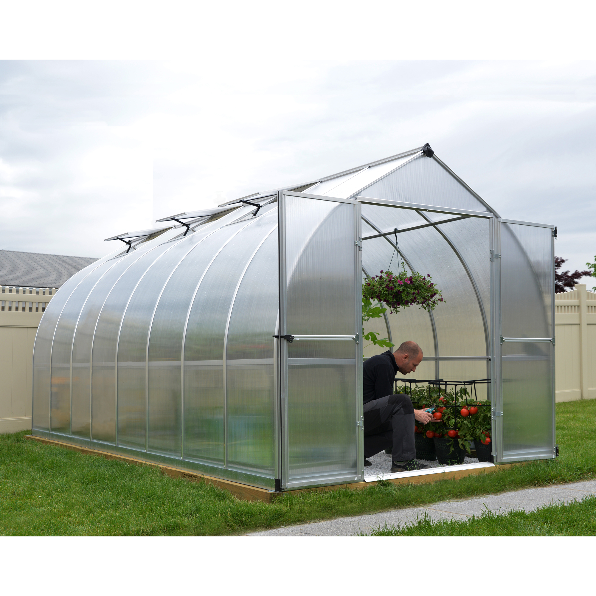 Tunnelväxthus Canopia Kivik 11,8 m²