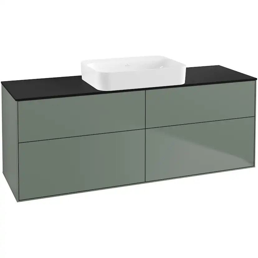 Tvättställsskåp Villeroy & Boch Finion med 4 Lådor och Bänkskiva för Fristående Tvättställ