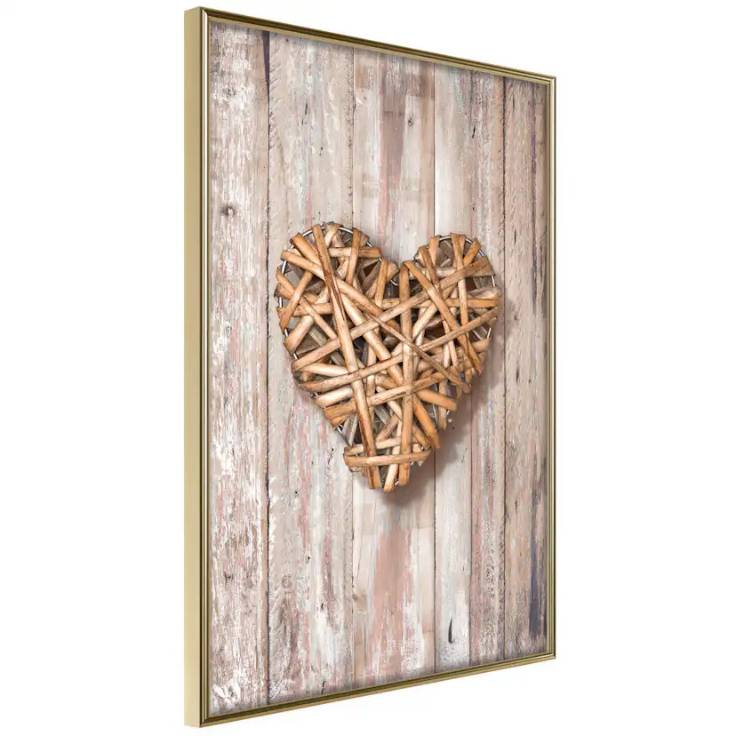 Poster Artgeist Affisch Hot Heart