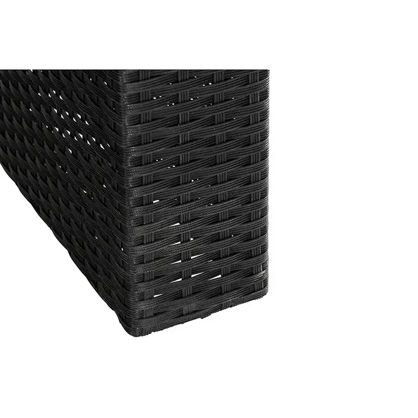 Matbord Comfort Garden Majestic 210x100 cm Svart