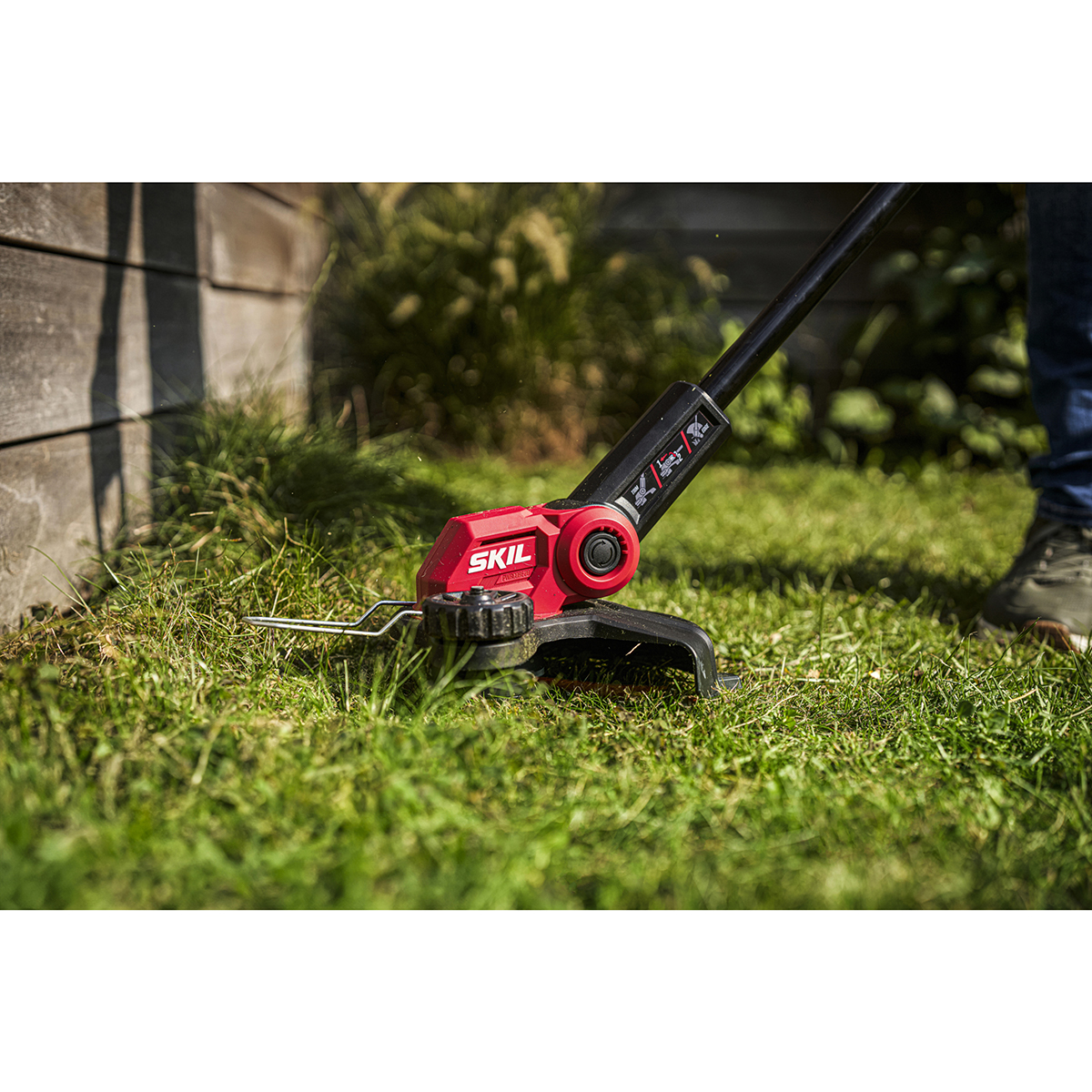 Grästrimmer SKIL 0231 AA Kolborstfri Batteridriven