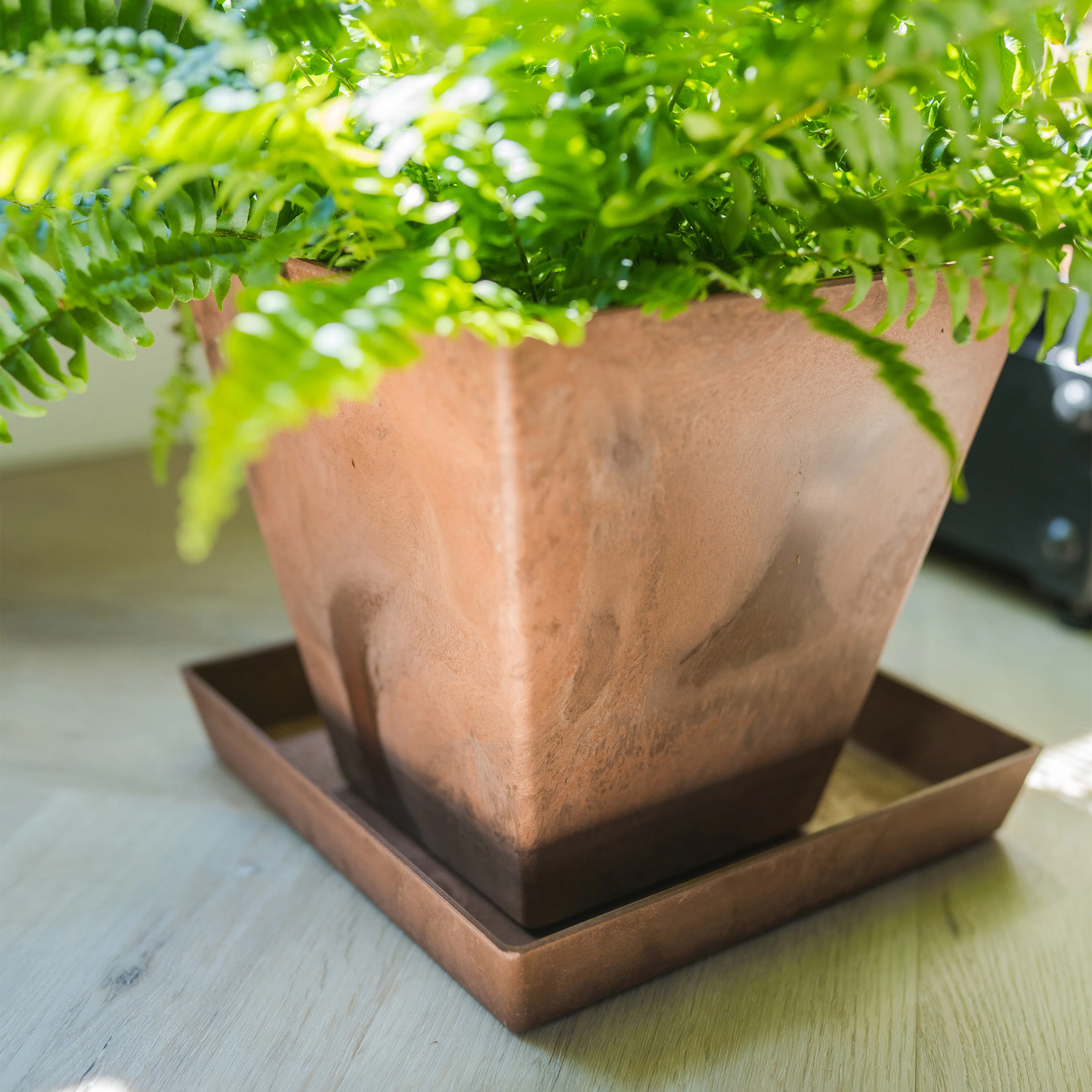 Kruka Artstone Ella Brun 15 x 15 x 15 cm