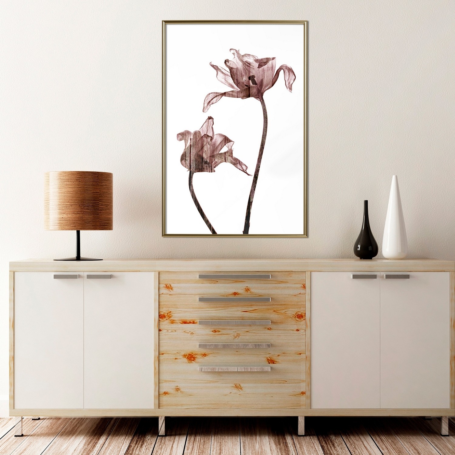 Affisch - Illuminated Closeness [Poster] 20x30 Guld ram, 20x30 cm
