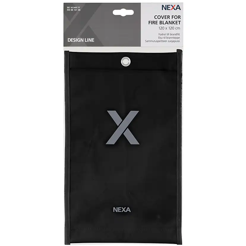 Fodral Nexa Brandfilt BAG-120 VMD 120x120 cm Svart