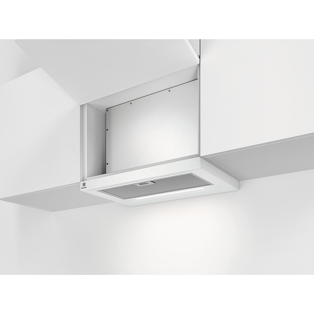 Frihängande Köksfläkt Electrolux LFP616W Vit LED-belysning