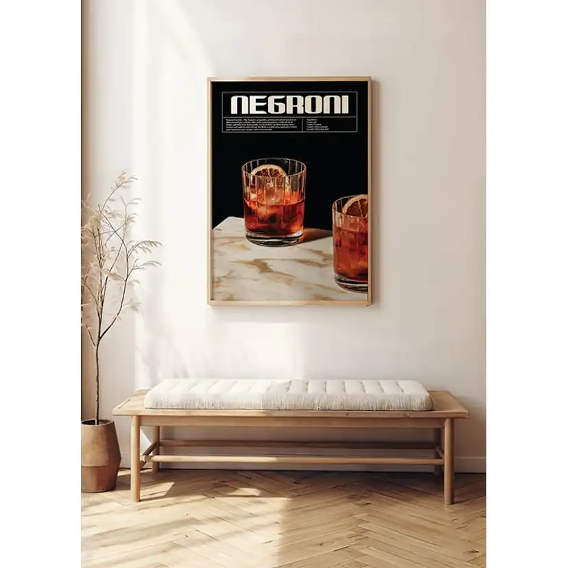 Poster Gallerix This Is Negroni Cocktail No2