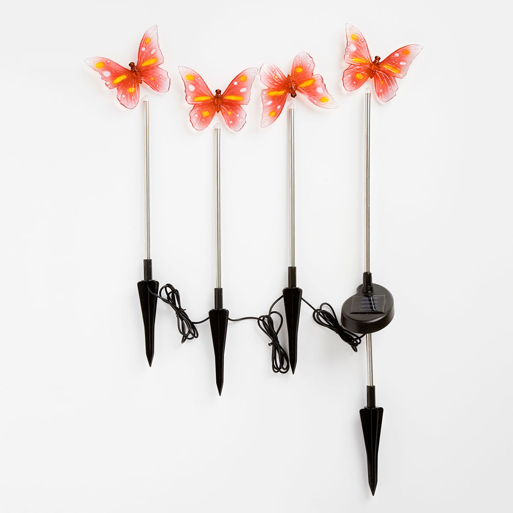 Solcellslampa Gnosjö Konstsmide Assisi LED Fjäril 2