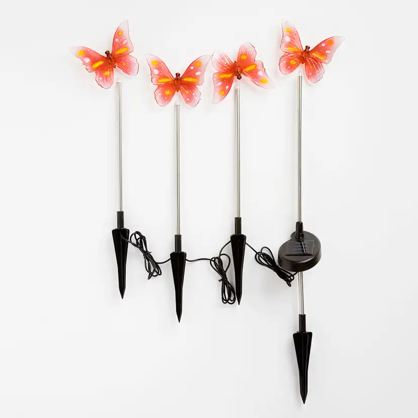 Solcellslampa Gnosjö Konstsmide Assisi LED Fjäril 2