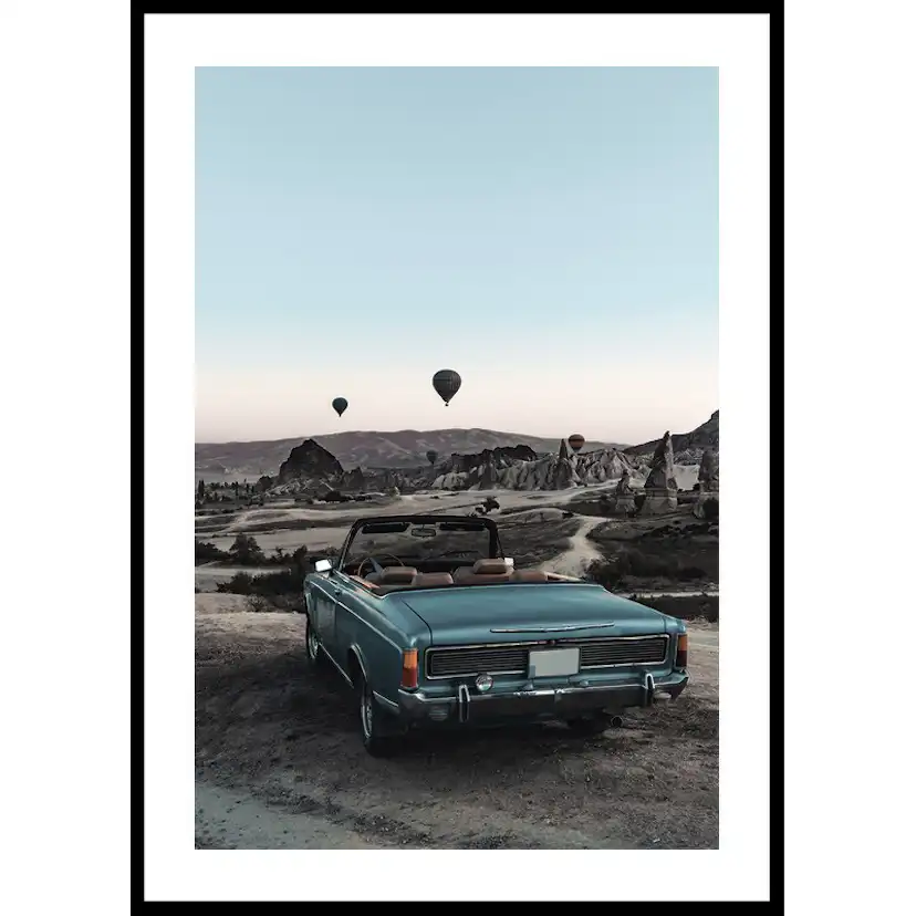 Vintage Car Lookout Point 30x40 30x40 cm