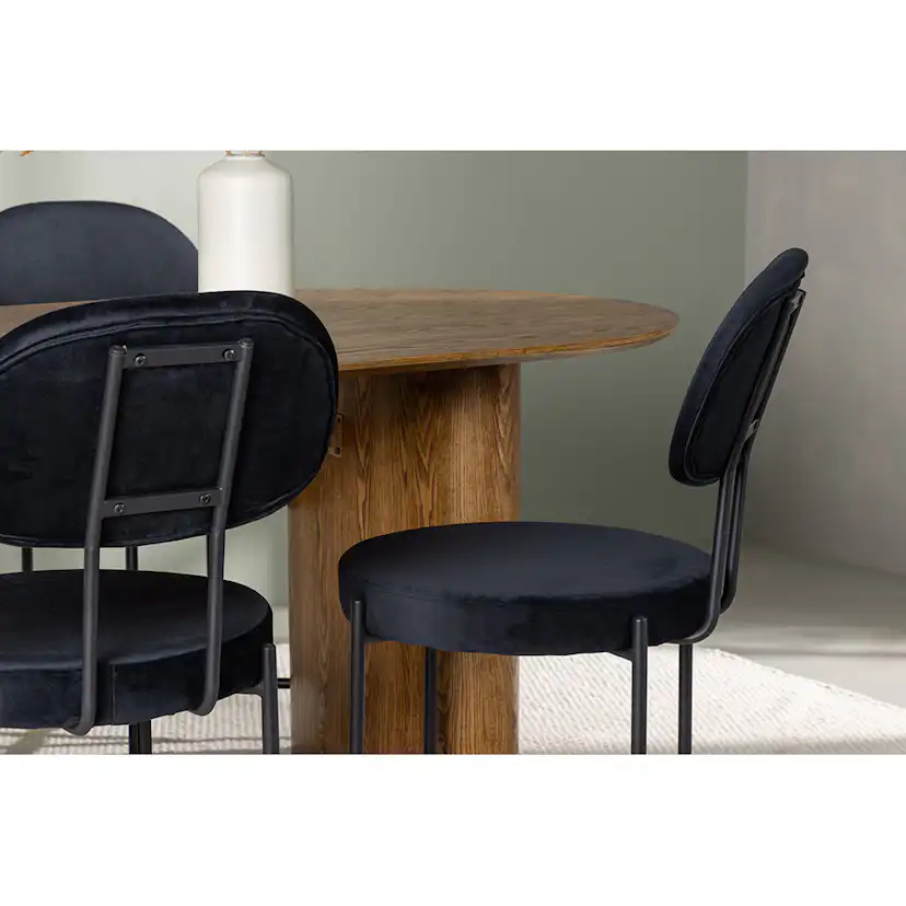 Matgrupp Venture Home Isolde med 4 Stella Stolar