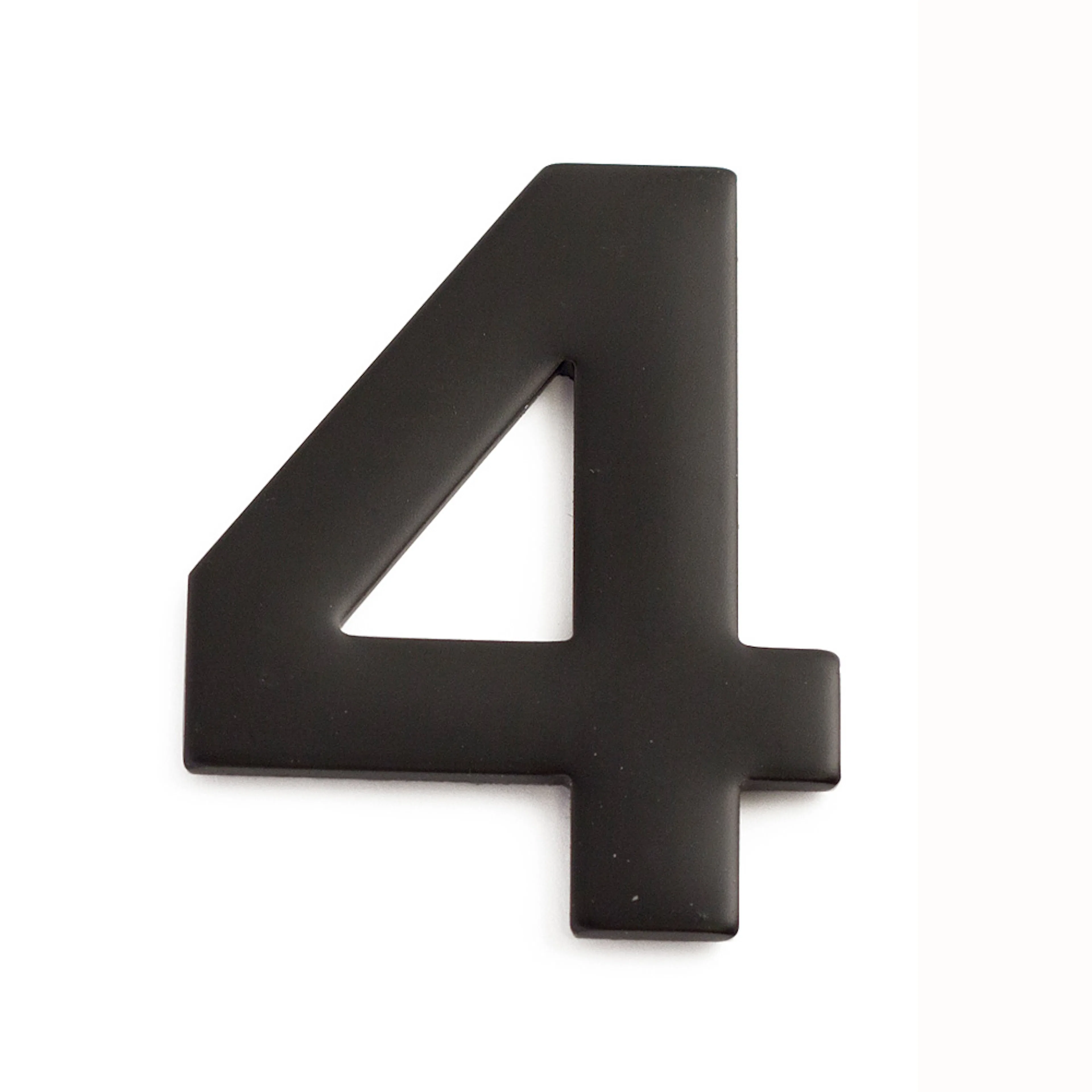 Brevlådenummer Habo Självhäftande Svart