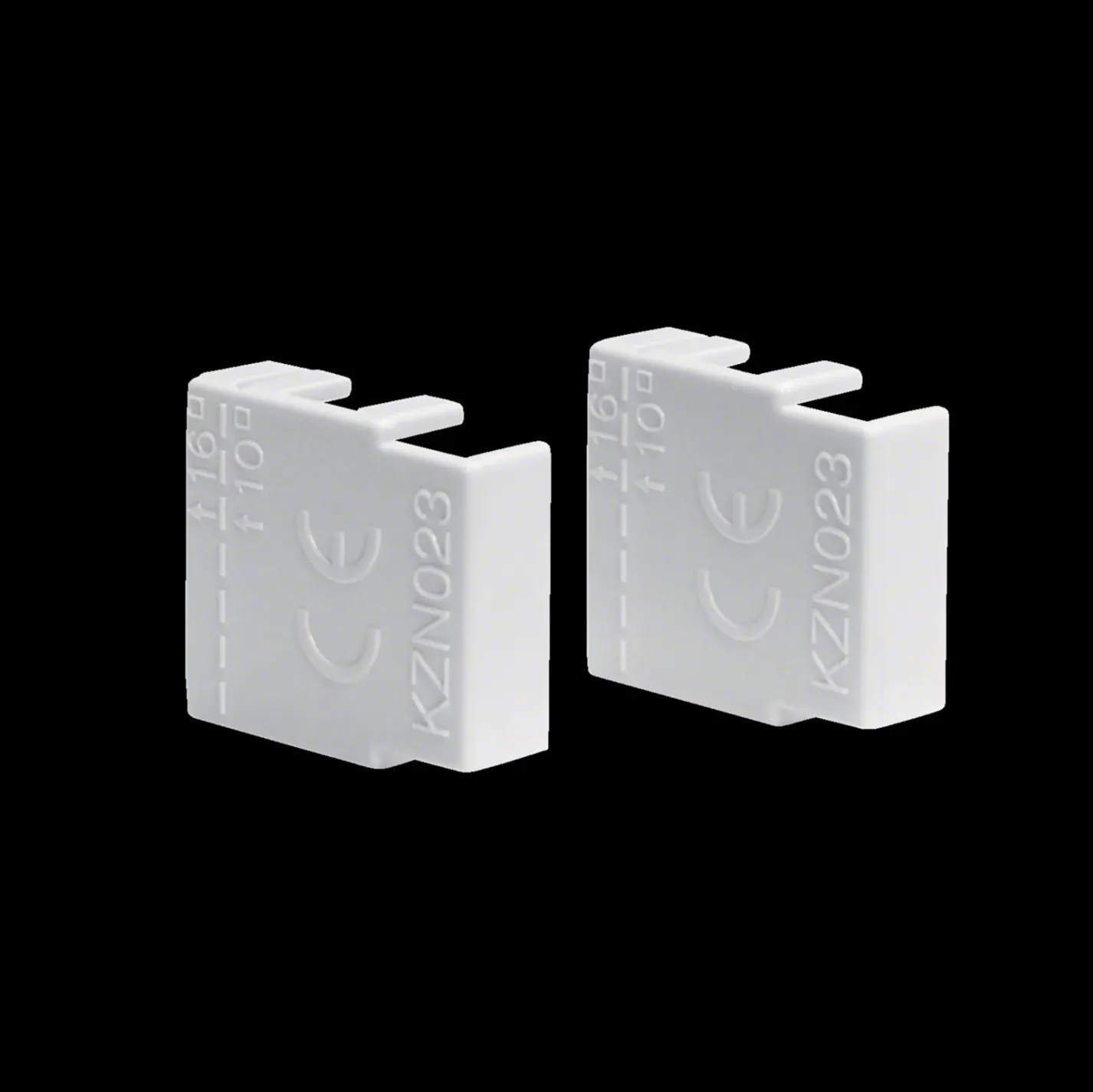 Ändstycke för Fasskenor Hager 3-polig