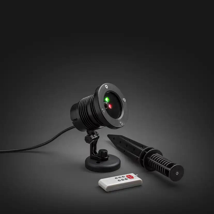 Laserlampa Gnosjö Konstsmide Julmotiv LED