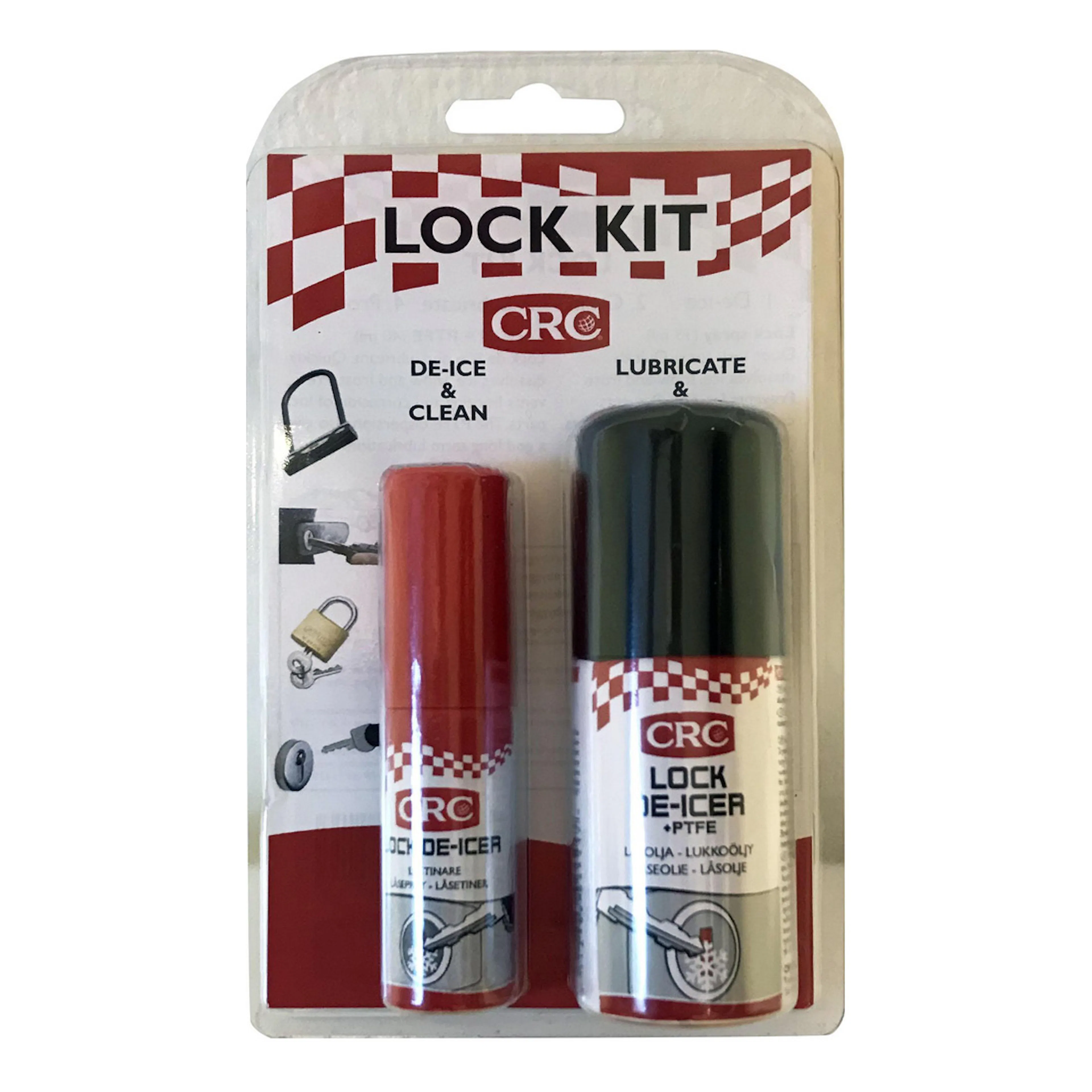 Låsfixaren CRC Låsolja + Låstinare