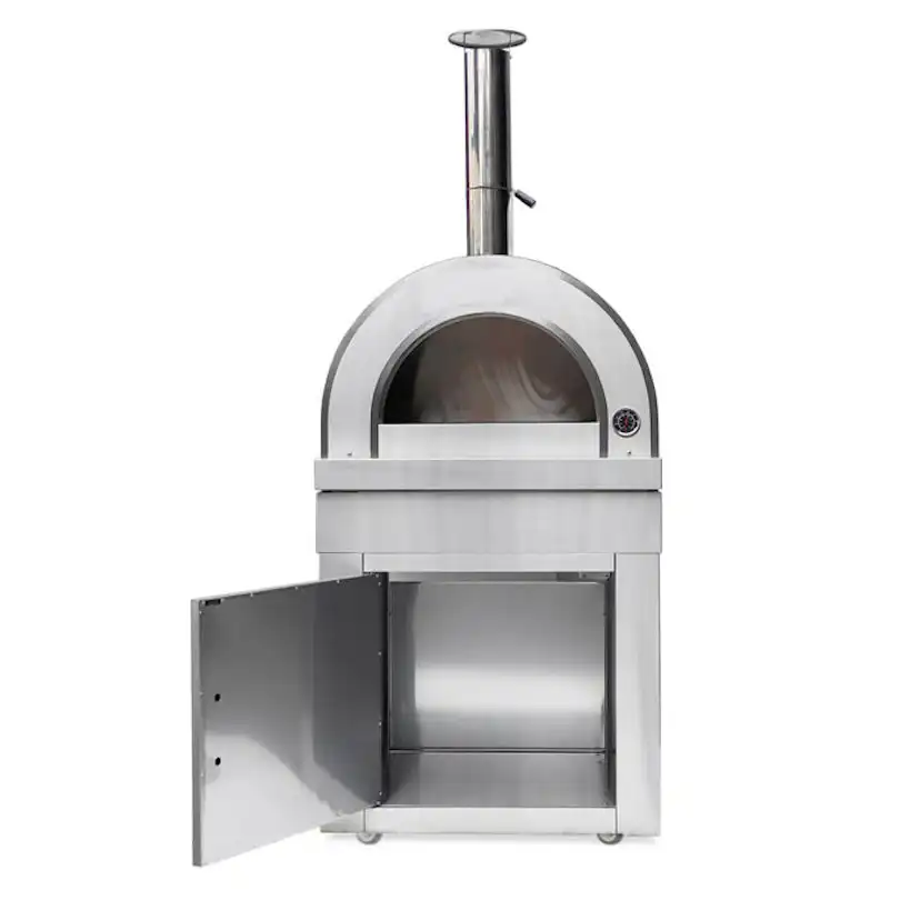 Vedeldad Pizzaugn Myoutdoorkitchen Classic Line Stainless Modul Naples
