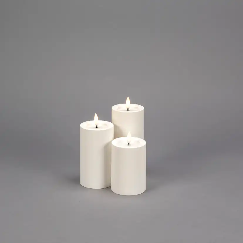LED-Blockljus Gnosjö Konstsmide 10cm Utomhus