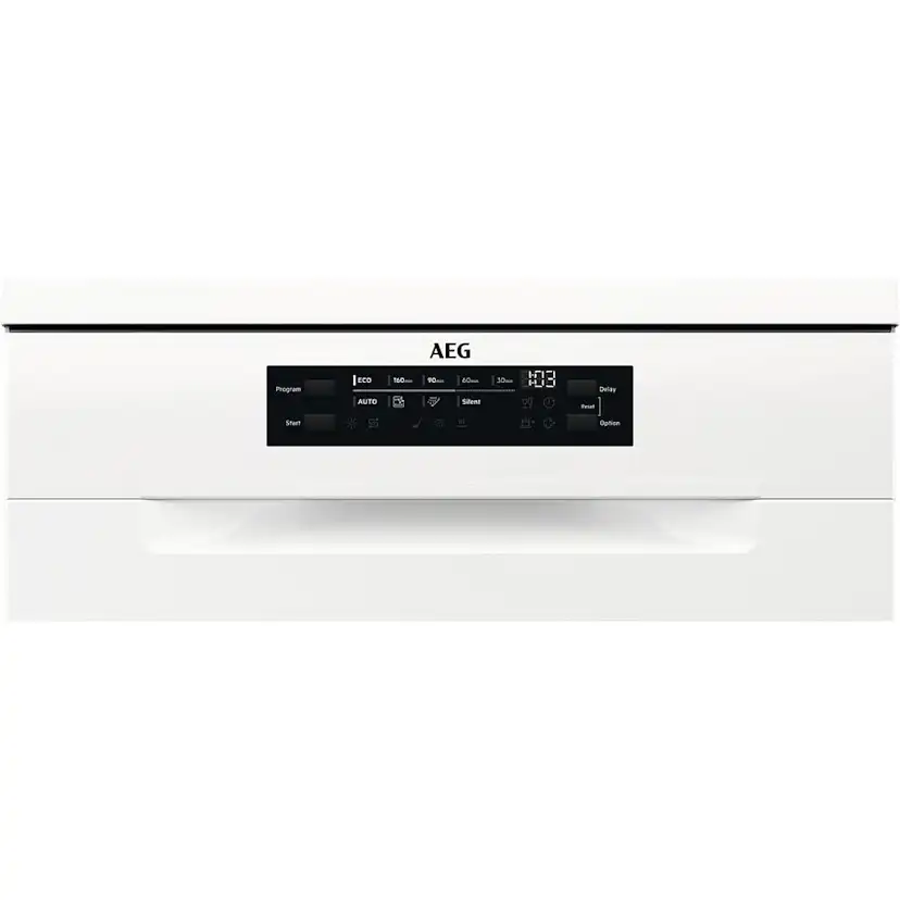 Integrerad Diskmaskin AEG FBB63647PW Helintegrerad 60 cm Vit