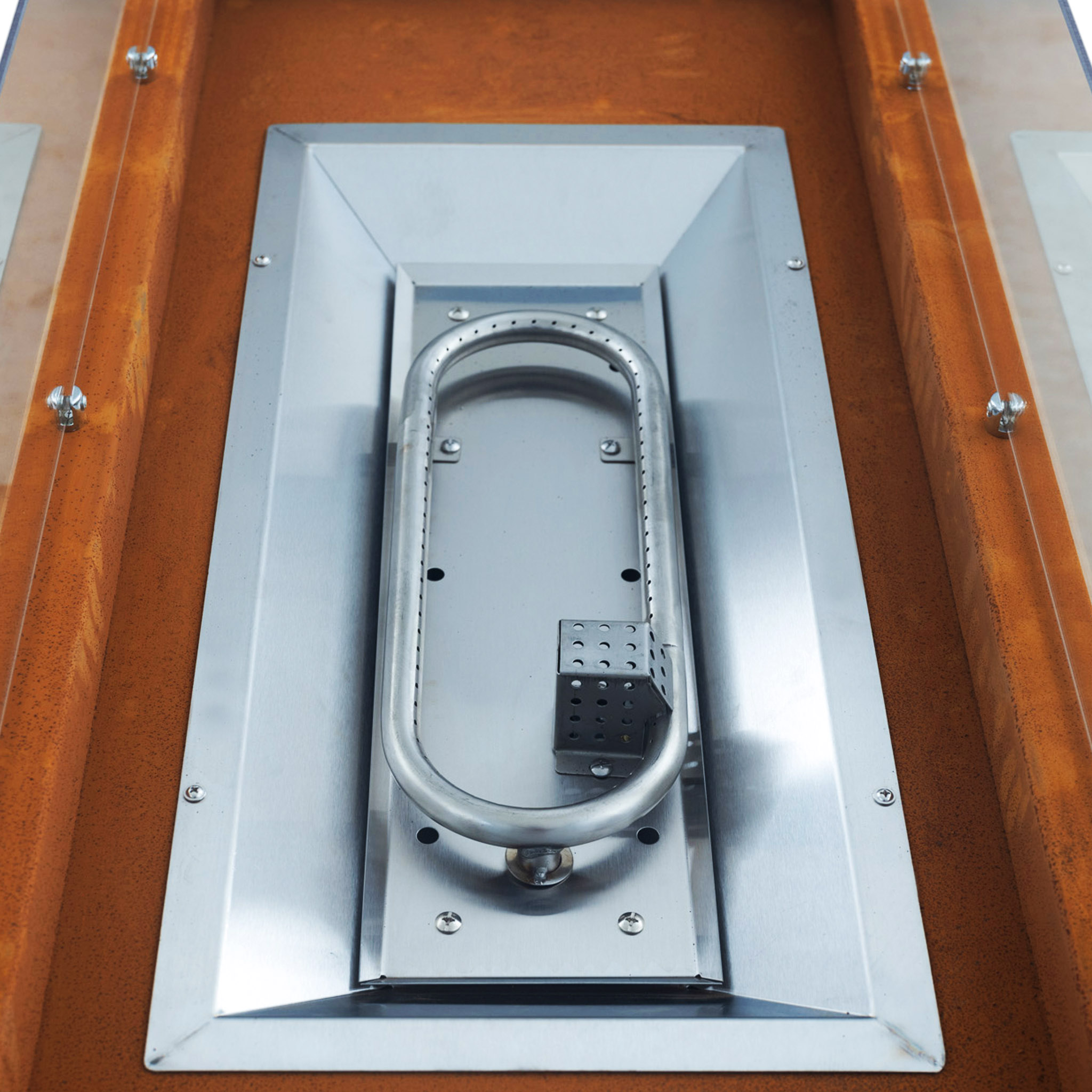 Eldstad Lyfco Cortenstål Gasoldriven Kalix