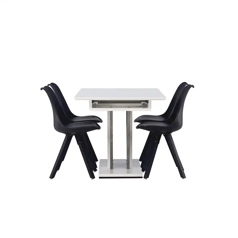 Matgrupp Venture Home Disa med 4 Zeno Stolar