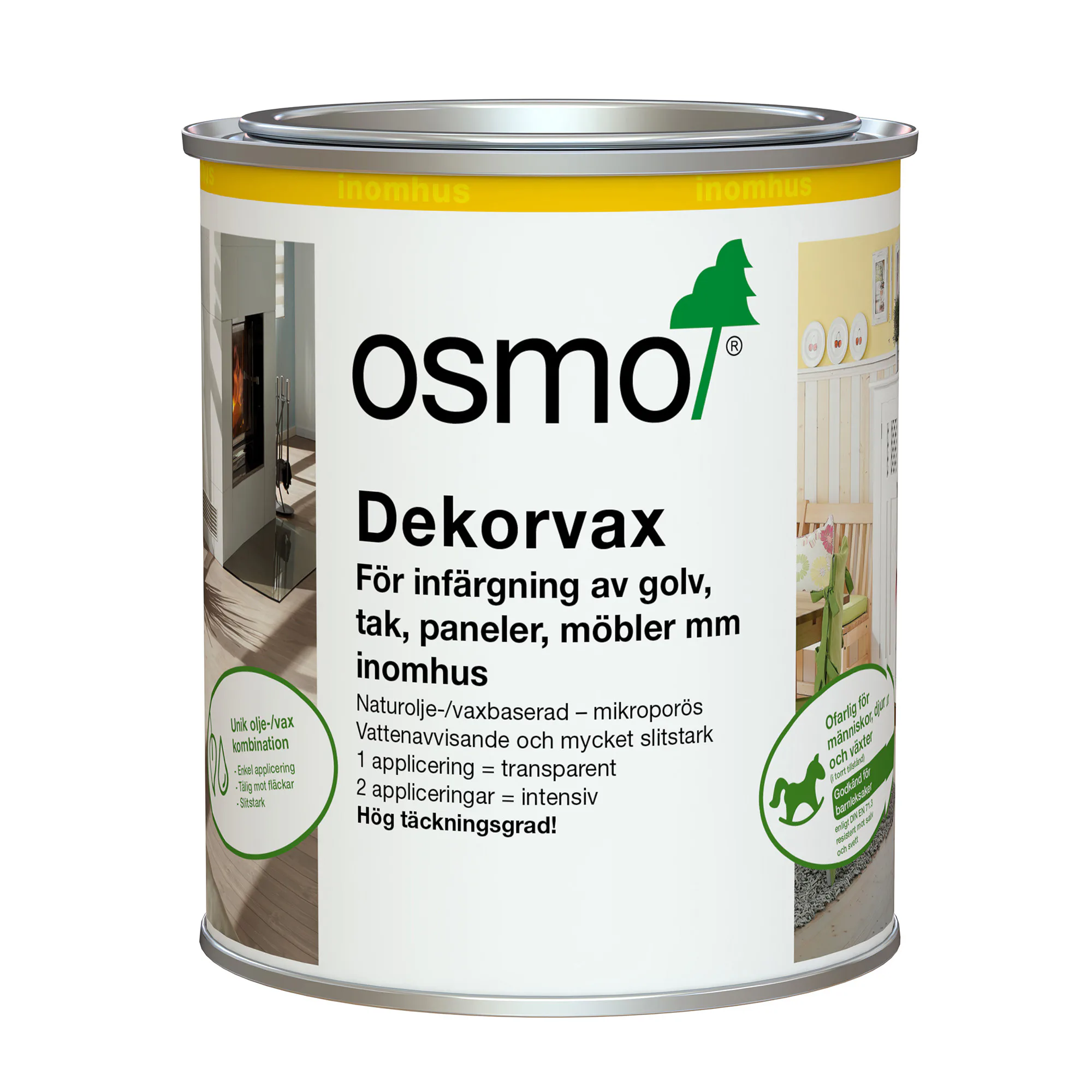 Dekorvax Osmo Transparent Antik Ek 0,75 liter