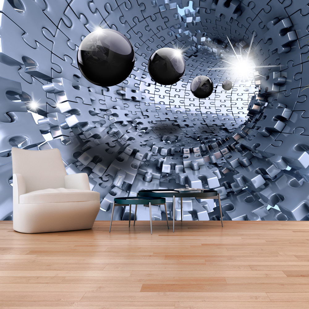 Fototapet Arkiio Självhäftande Abstract Jigsaw