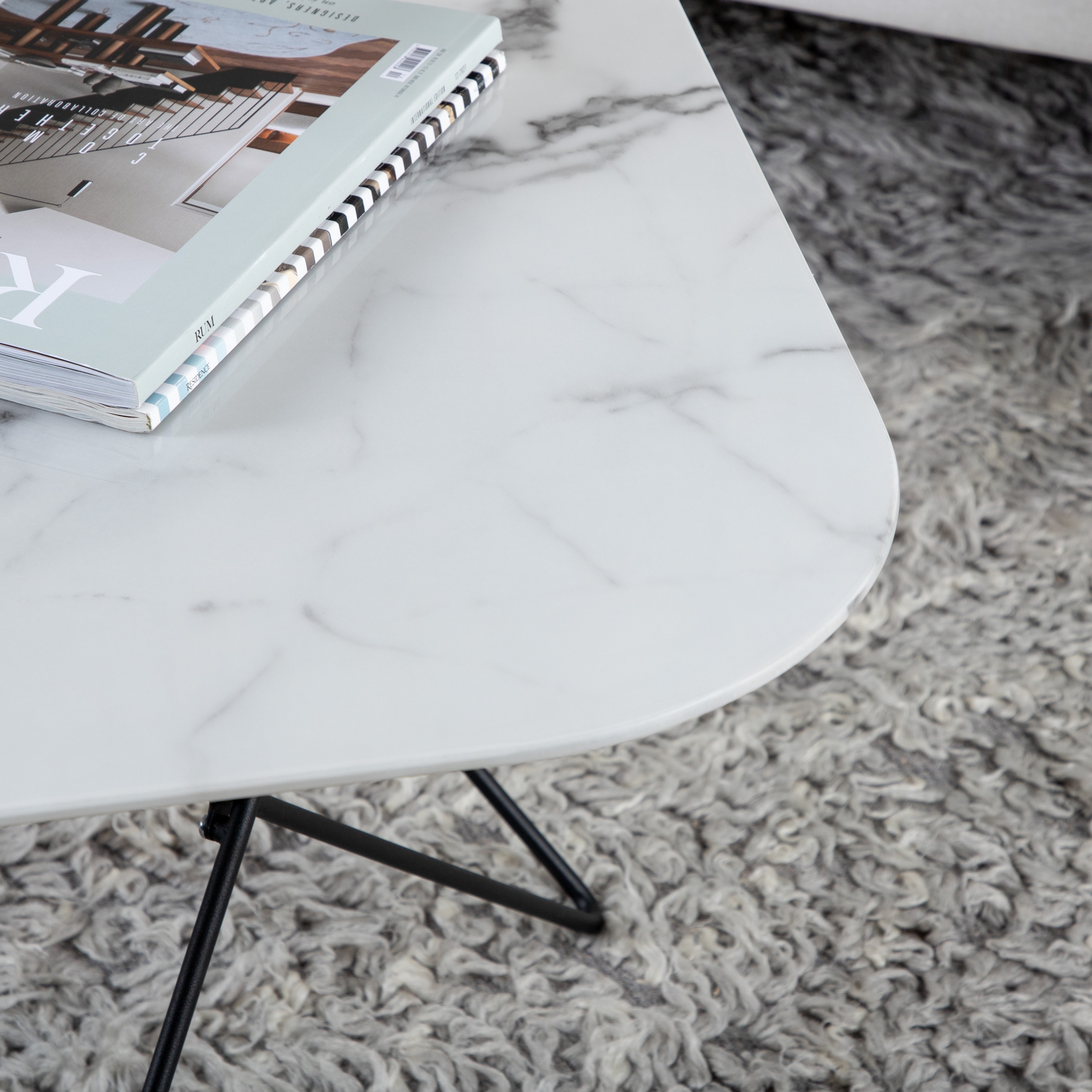 Soffbord Venture Home Tristar Marmor