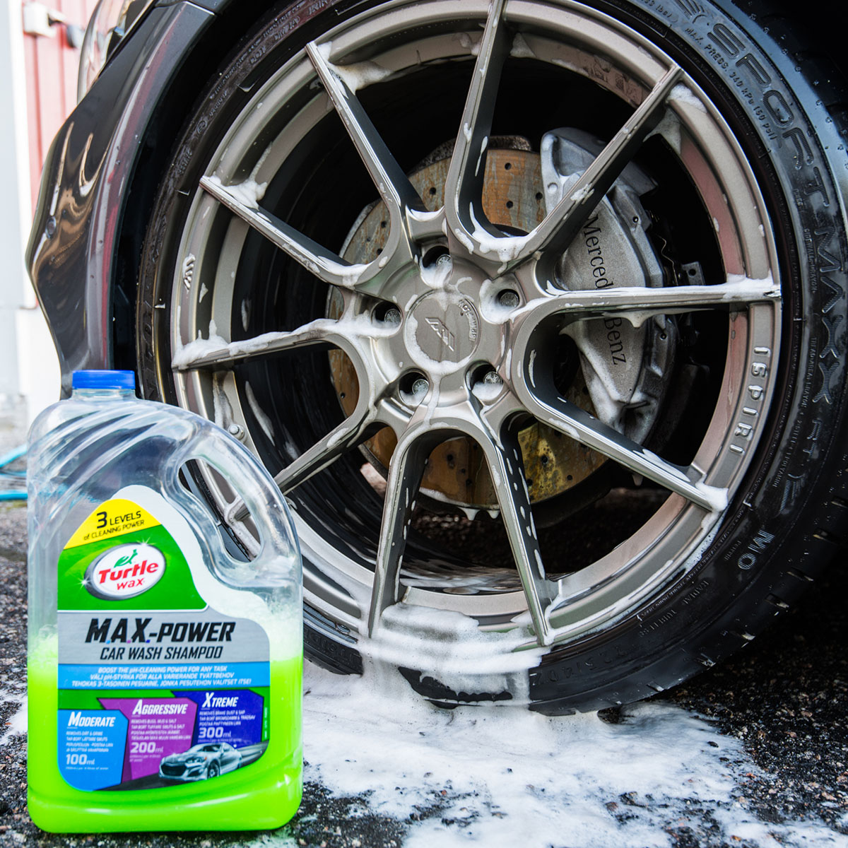 Bilshampoo Turtle Wax Max-Power 1,42 L