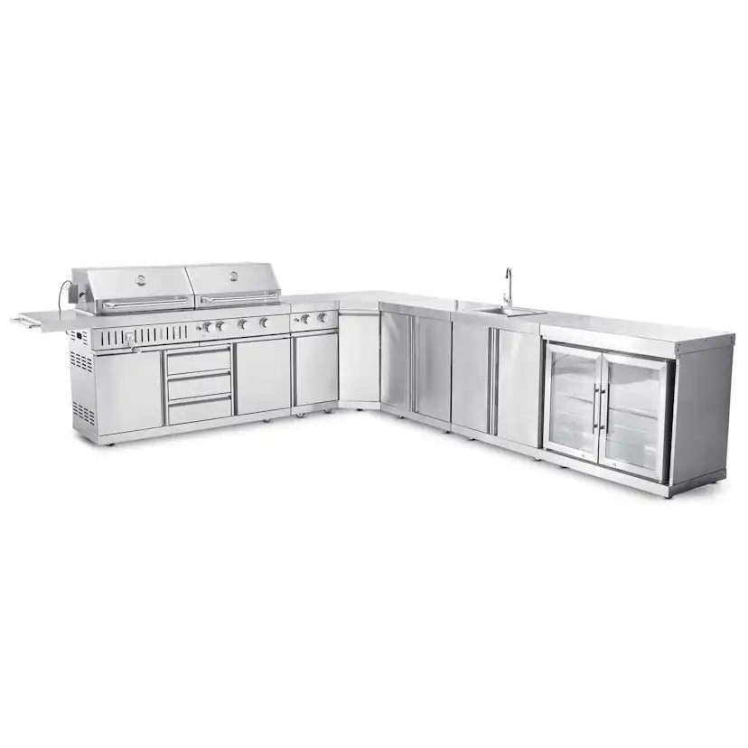 Hörnmodul Myoutdoorkitchen Classic Line Stainless 304SS 90° Large