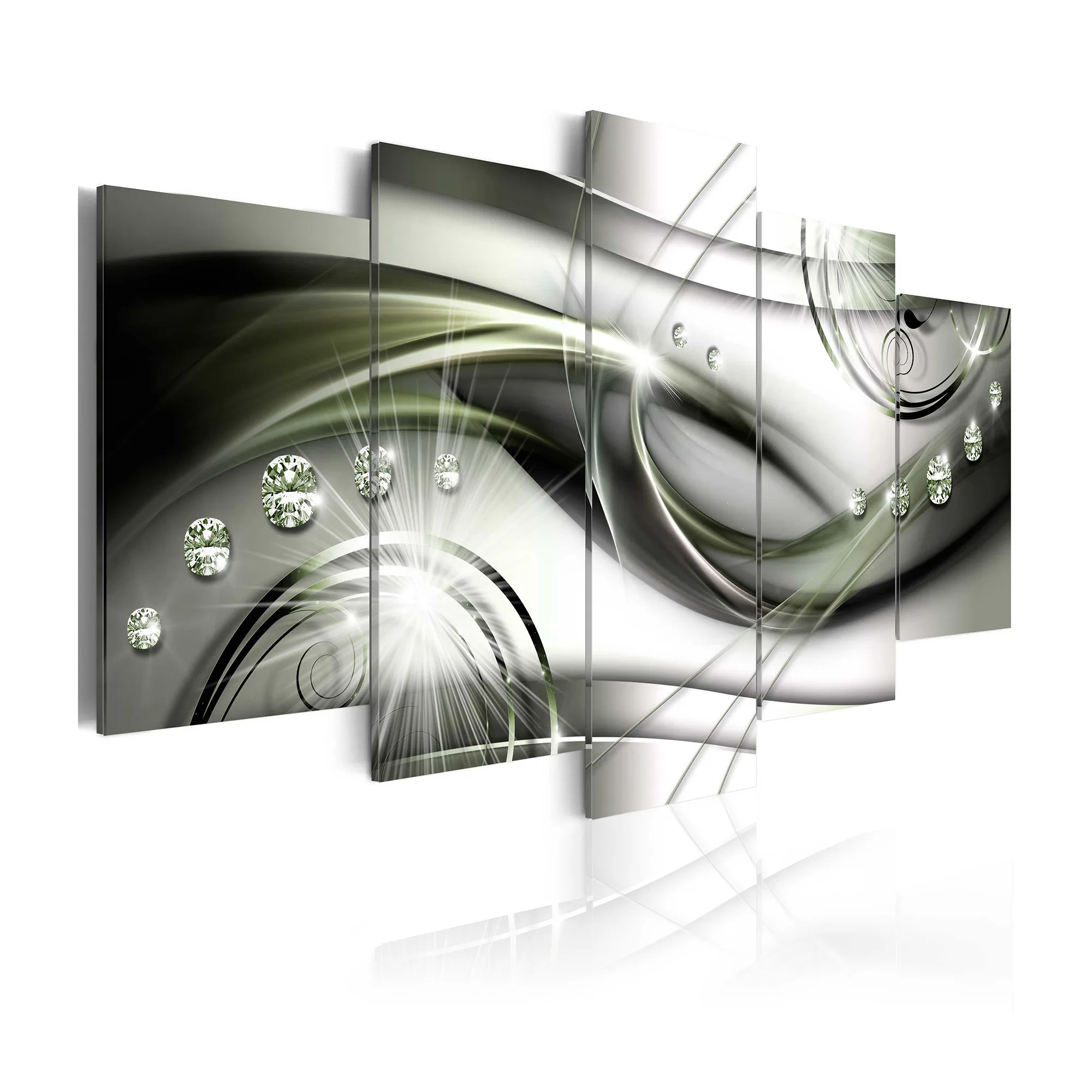 Tavla Arkiio GlowIng Green Wave