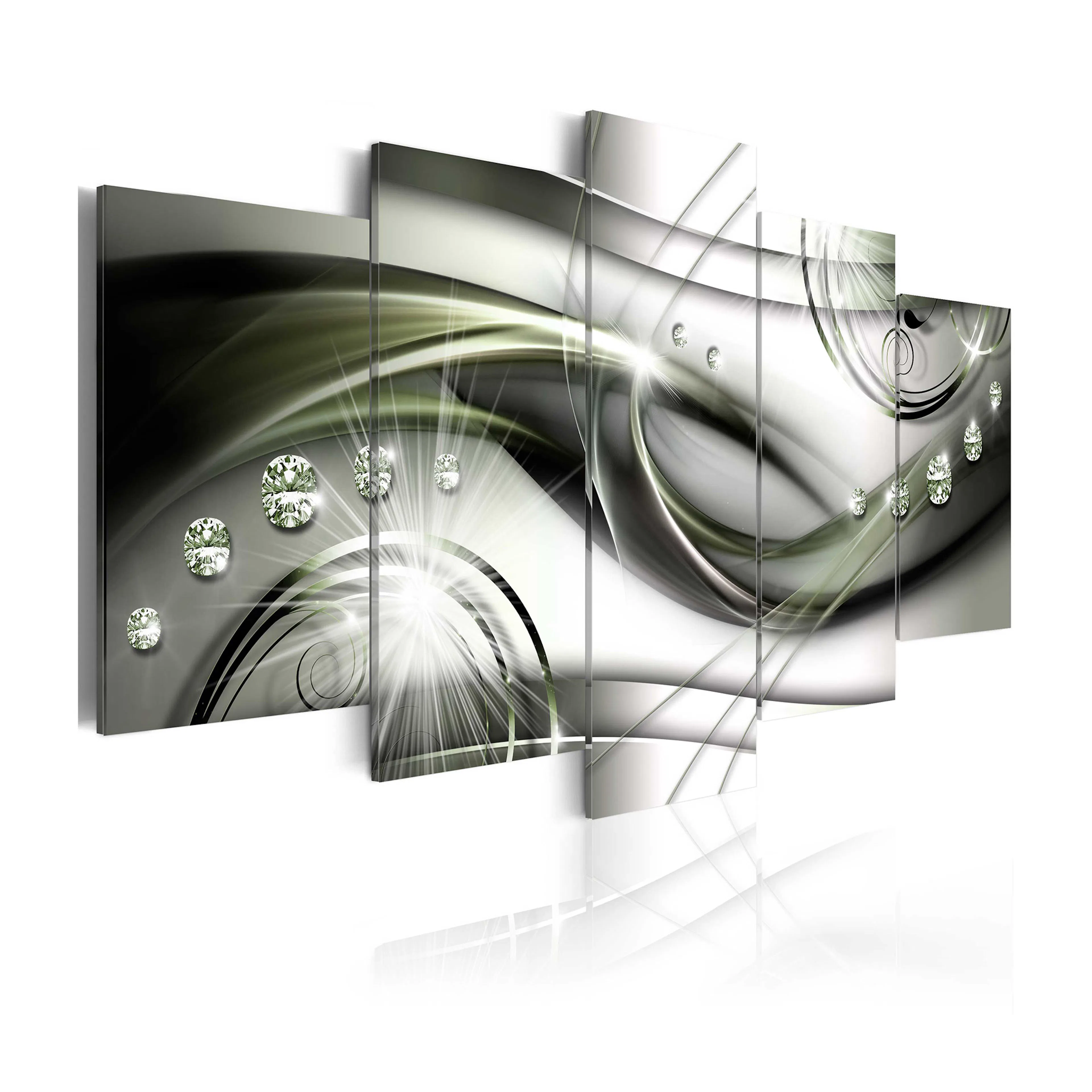 Tavla Arkiio GlowIng Green Wave