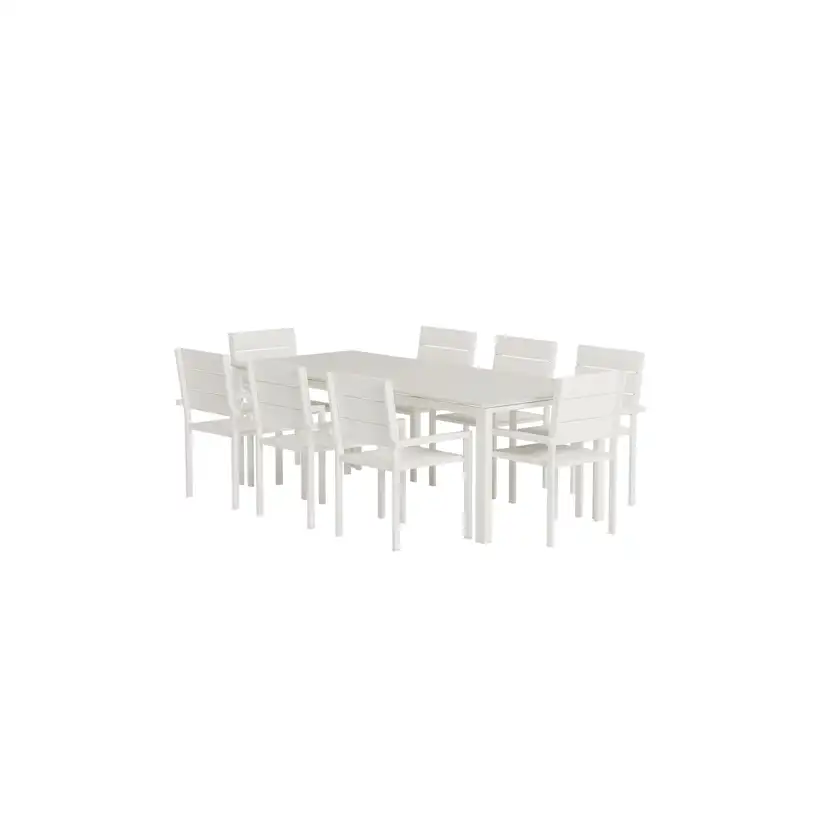 Levels Table - Beige with 8 Levels Chair - Beige Färg: Beige